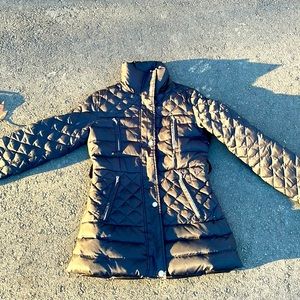 Moda International Black cinch waist coat